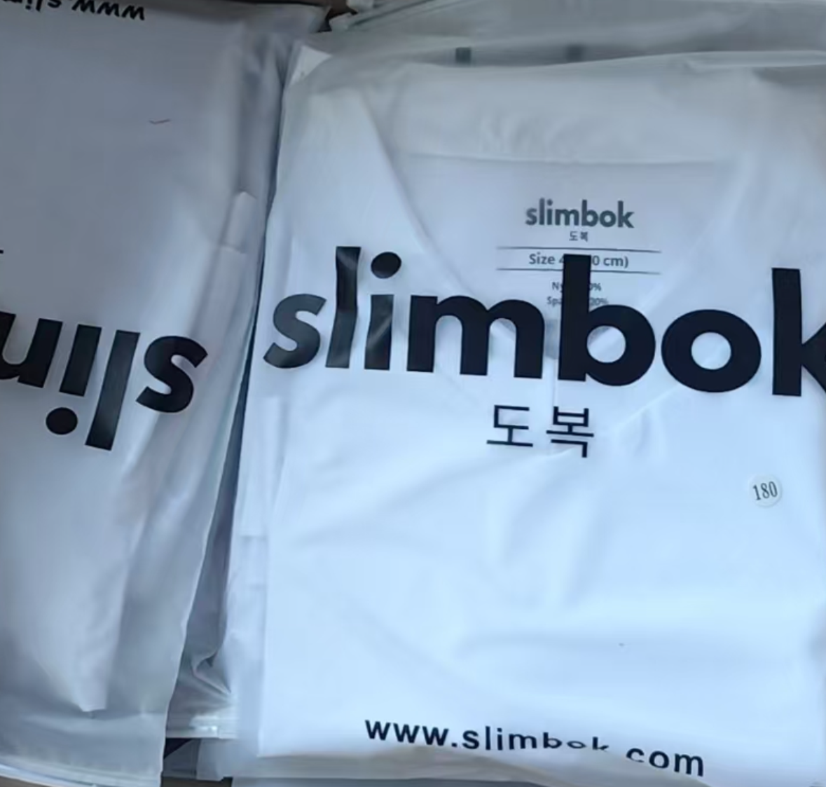 Slimbok Slimfit Dobok - Taekwondo Dräkt